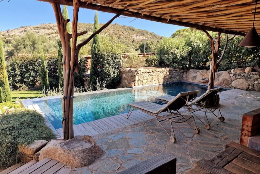 Villa Bergerie #Casa Di Petra A Palombaggia Avec Piscine Porto Vecchio Exterior foto